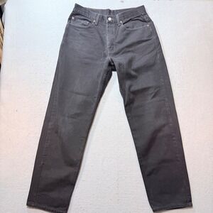 Levi's 550 Relaxed Fit Black Jeans Men's 33×32 — Loose‎ / Comfortable Denim